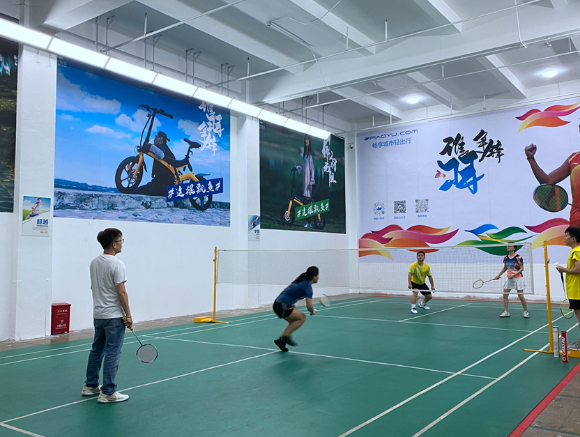 “羽”你同行，其樂無窮｜恩創科技羽毛球隊整裝待發